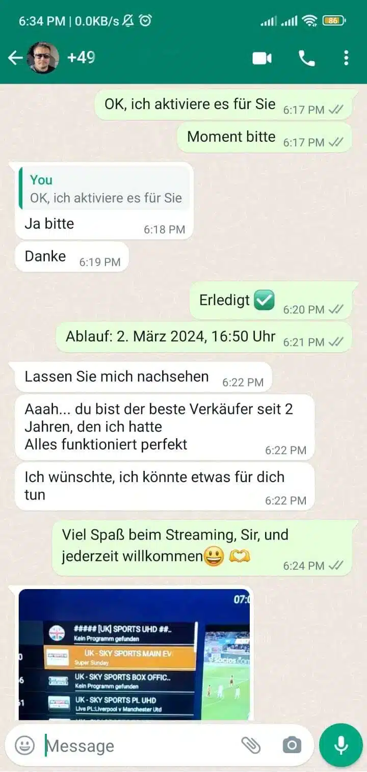 IPTV Service – Sport